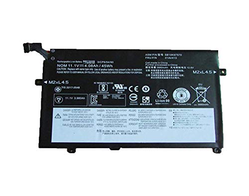 01AV413 SB10K97570 SB10K97569 01AV412 01AV411 SB10K97568 Sostituzione della batteria del laptop per Lenovo ThinkPad E470 E470C E475 Series11.1V 45Wh 4080mAh