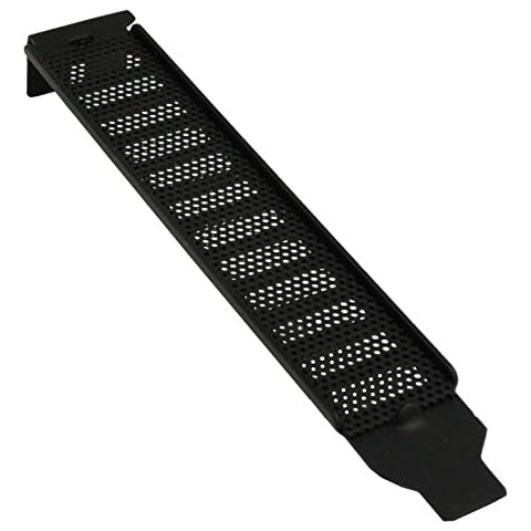 Gelid Solutions SL-PCI-01-A PCI Slot Cover Compartment for Computer (PCI Slot Cover, Steel, Black 120.5 mm, 21.7 mm, 15.6 mm) Cover
