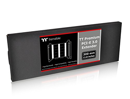 Cable riser Thermaltake 300 mm TT Premium PCIe 3.0 Extender Cable extensor de tarjeta de video 2