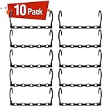 Pretigo Magic Hangers Space Saving Hangers 10 Pack Closet Space Saver Hanger Organizer Multi Hangers...