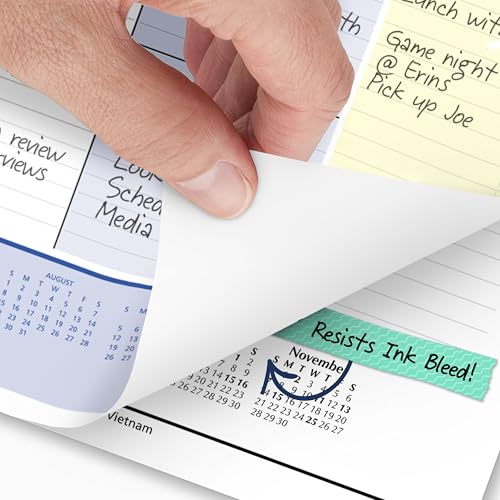 Image of AT-A-GLANCE 2027 Desk Pad Calendar, Monthly Desk Wall Planner, 13-Month Jan-Jan, 21.75 inch x 17 inch, QuickNotes (SK7000027)