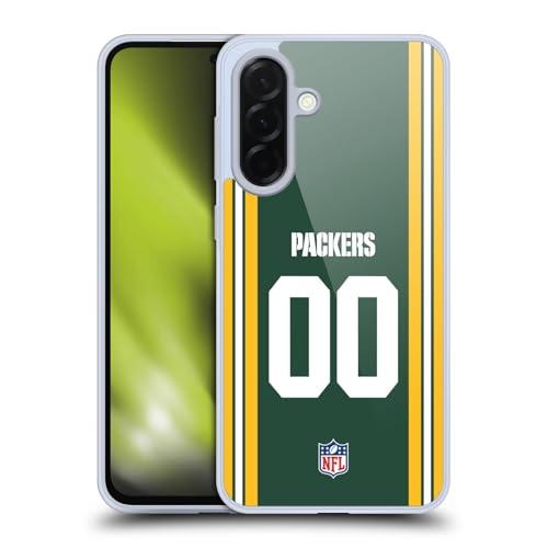 Coque Samsung Galaxy A36 5G NFL Green Bay Packers personnalisable avec votre numéro de maillot