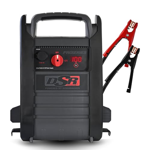 Schumacher Electric DSR ProSeries Car Battery Jump Starter & Portable Power Station - 2250 Peak Amp 12V Car Starter & Jump Box- Digital Display, Heavy-Duty Booster Cables - DSR167