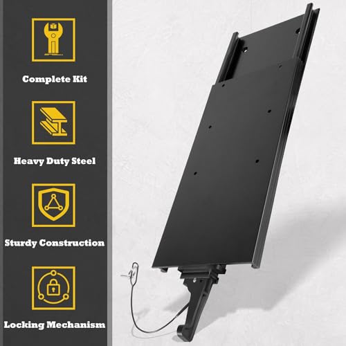 image for Bonbo Black Aluminum 1854051 MKA-51 Electric Steer Trolling Motor Quic