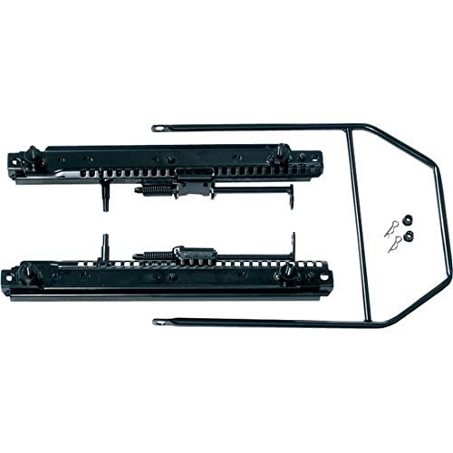 Rugged Ridge Seat Slider - Fits 1976-1995 Jeep CJ & Wrangler YJ - OE Style - Durable Steel Construction - Sold Individually