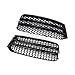 Compatible For Audi A1 2016 2017 2018 2019 8XA807681B 8XA807682B, 2PCS Car Front Fog Light Grille Cover Honeycomb Fog Lamp Grill