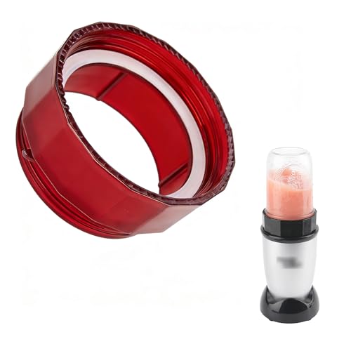 Adapter for Magic Bullet Blender And Ball Wide-Mouth Mason Jar - Blend Directly in a Mason Jar Replace Plastic Cup-Accessory for 250 Watt Magic Bullet Blender -Brown