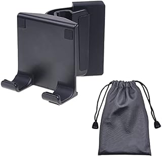 Kare & Kind Smartphone Clip-On Holder - Attaches to Monitor and Laptops - Adjustable Mount For Slim or Thick Monitors (up to 25mm) - With A Universal Phone Dock/Stand