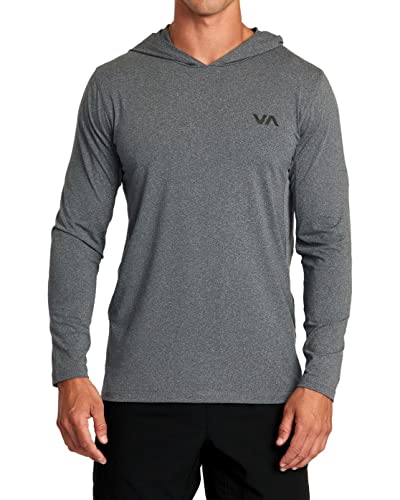 RVCA Mens Sport Vent Athletic Breathable Long Sleeve Tee