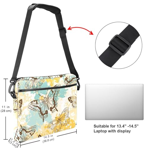 Maletín para laptop de 13.3 pulgadas resistente y con diseño multicolor 7