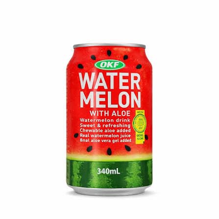 OFK Watermelon with Aloe Juice Drink 340ml | No Artificial Colours, Caffeine Free, 340ml Pack-image-18