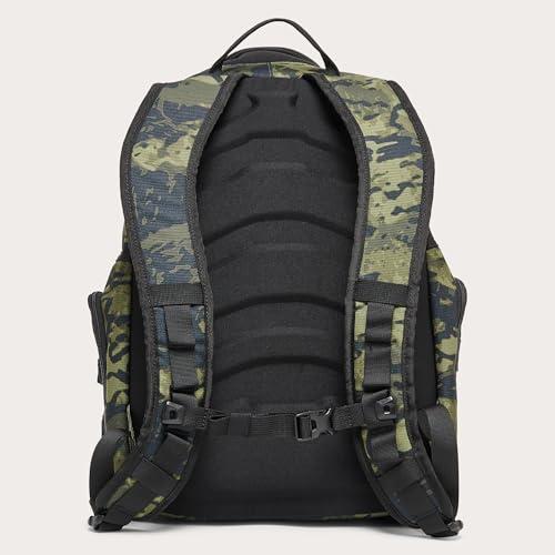 Oakley Backpacks Bathroom Sink Recycled Backpack, Tiger Camo Green, One Size2