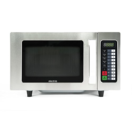 electriQ 25L Commerical Microwave Oven 1000W Stainless Steel