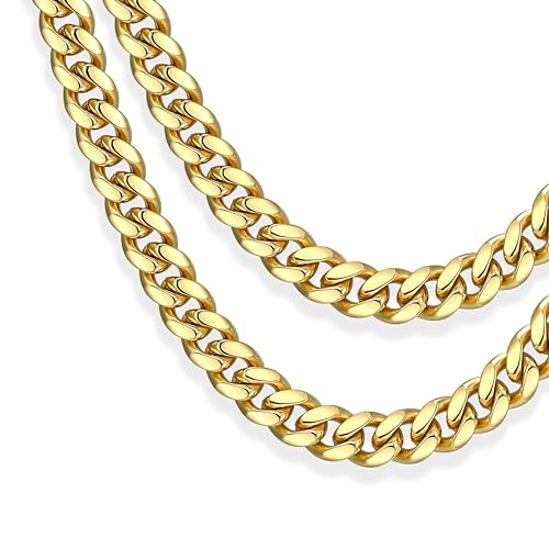 JAXXON Cuban Link Chain - Mens Necklace - Box Clasp2