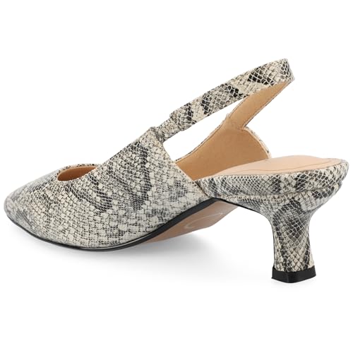 Journee Collection Women's Paulina Slingback Pumps3