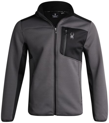 Spyder Men's Jacket - Full Zip Up Soft Encore Fleece Jackets