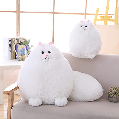 Image of Winsterch Giant Cat Stuffed Animal,Big Stuffed Animal 20 Inches Plush Cat Animal Baby Doll Birthday Gifts for Kids,Boys,Girls,Large Fluffy White Stuffed Cat Plush Toy