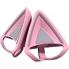 Razer Kitty Ears V2: Clip-on Kitty Ears for Headsets, Gaming Headphones - Universal Fit - Versatile, Adjustable Straps - Lightweight Sillicone - Durable & Comfortable - Quartz Pink