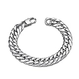 Su material: La pulsera es muy fuerte debido a su excelente acero inoxidable. Después de lijar, será muy suave. Por lo tanto, también está lleno de luces brillantes. El color está fijado en la correa y listo para su confirmación.