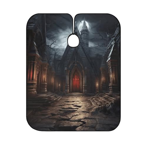 Capa de Barbero Old Crypt Unisex 66.9x56.7 pulgadas miniatura 6