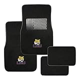 Pilot Alumni Group FM-931 Universal Fit Four Piece Floor Mat Set (Collegiate Louisiana State Tigers)