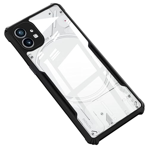 Amazon Brand – Solimo Mobile Cover for Nothing Phone (Polycarbonate_Black)- Best and cheap mobile covers in India