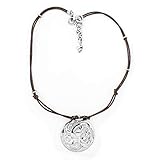 Größe: 45 cm GUESS Collection GC J15002N1 Anhänger aus Sterlingsilber, Textilfarbe Silber, Schwarz, Größe 45 cm