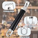 2Pcs Channel Knife, 2 in 1 Lemon Zester Tool, Ultra Sharp Twist Peeler for Cocktail Garnish, Stainless Steel Citrus Peeler for Orange Fruit Rind Peel, Home Kitchen Bar Tools - Image 3