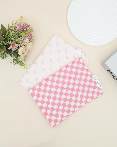 Image of ALVABABY Toddler Pillowcases 2 Pack Organic Cotton Kids Pillow Cover Fit 13 inchx 18 inch or 12 inchx28 inch Envelope for Girl Boy Sleepy Travel 2TPW33A