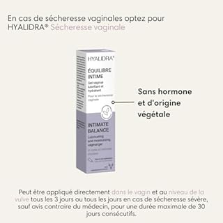 Hyalidra Gel Intime Hydratant Lubrifiant Femme | Acide Hyaluronique | Sécheresse Vaginale | Sans Hormones | Applicateur Inclus | Utilisation Externe et Interne | Dispositif Médical | 30 ml (Lot de 2)