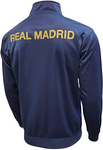 Icon Sports Compatible with Real Madrid Zip Adult Soccer Track Jacket A Grade - 2 Tone2