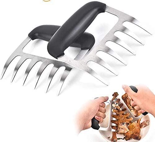 バーベキュー・調理用品 DAMNGOOD!! BIERDECKEL!? Amazon.co.jp: バーベキュー肉爪 熊の爪・バーベキューに・肉を