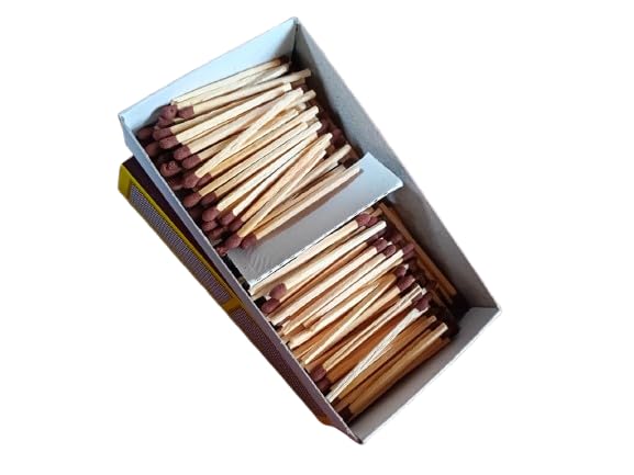 Match Boxes Long Size Match Sticks - Pack of 12 Boxes-image-38