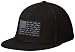 Columbia Unisex PFG Mesh Flat Brim Ball Cap, Black, Fish Flag, Small/Medium