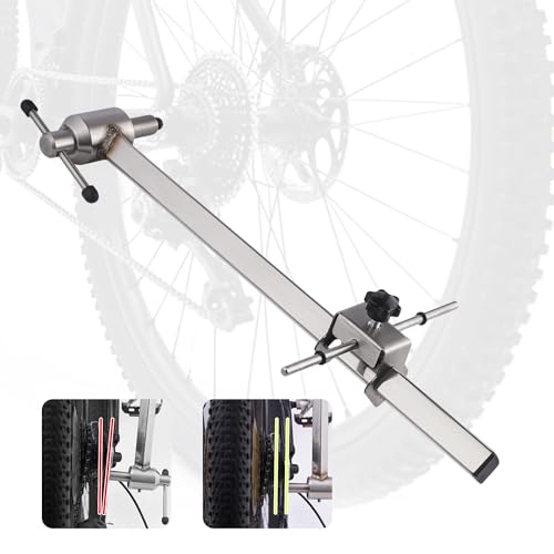 FAITIO Bike Derailleur Alignment Tool Bicycle Hanger Alignment Gauge Tool Bicycle Repair Tool for 20-29 Wheel Fit Mountain Biking and Road Cycling