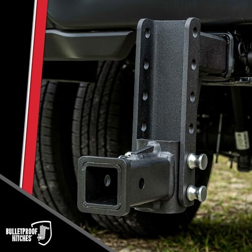 Bulletproof Hitches - Medium Duty 2\" Receiver Attachment - Hitch Receiver Attachments for 2\" Trailer Hitch - Trailer Hitch Receivers - Bulletproof Hitch Accessories - Thumbnail 4