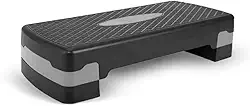 Plataforma Step de Ginástica com 3 Níveis de Altura Ajustável Base Antiderrapante para Treino Funcional e Aeróbico