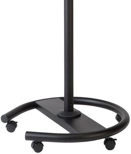 Miniatura 3 de MasterVision Caballete móvil, caballete multiusos de presentación de 360 grados, superficie magnética de borrado en seco, negro, grande de 6 pies a