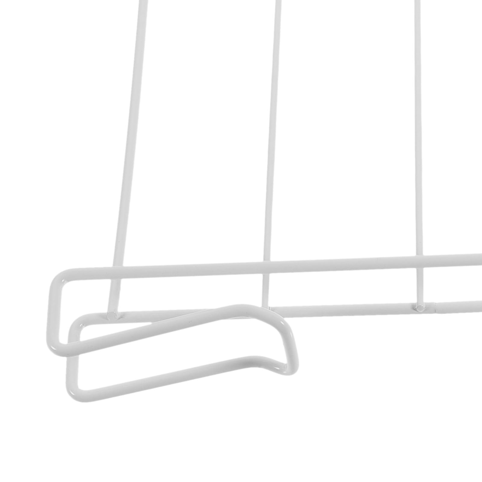 Divisores Piezas para Armario de Hierro de Blanco Estantes presión 3 Diseño de Gancho Resistente para Organizar y Ropa Estanterías Baño