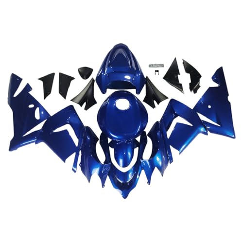 ABS Plastic Fairing Kit Compatible for Kawasaki 2004 2005 ZX-10R Ninja ZX10R 04 05 Motorcycle Injection Bodywork Body Kits Glossy Pure Blue Body Frame
