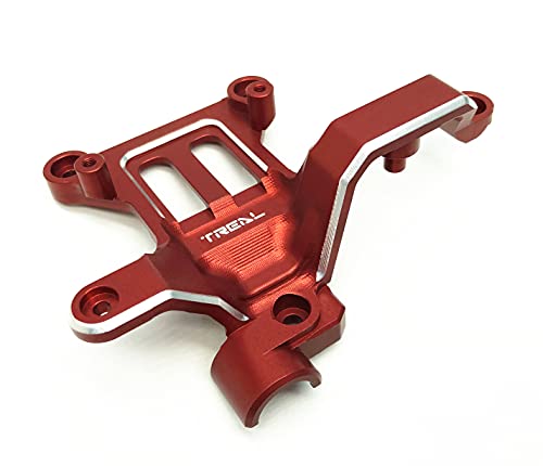 Support de manivelle en aluminium rigide Treal rouge pour optimiser le Traxxas X-Maxx