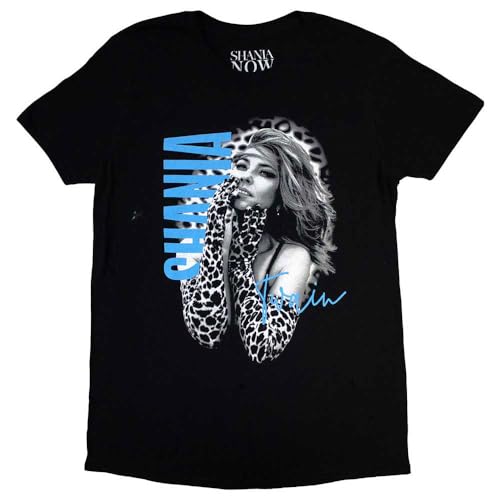 Photo de Shania Twain Tour 2018 Gants Photo T Shirt Size M
