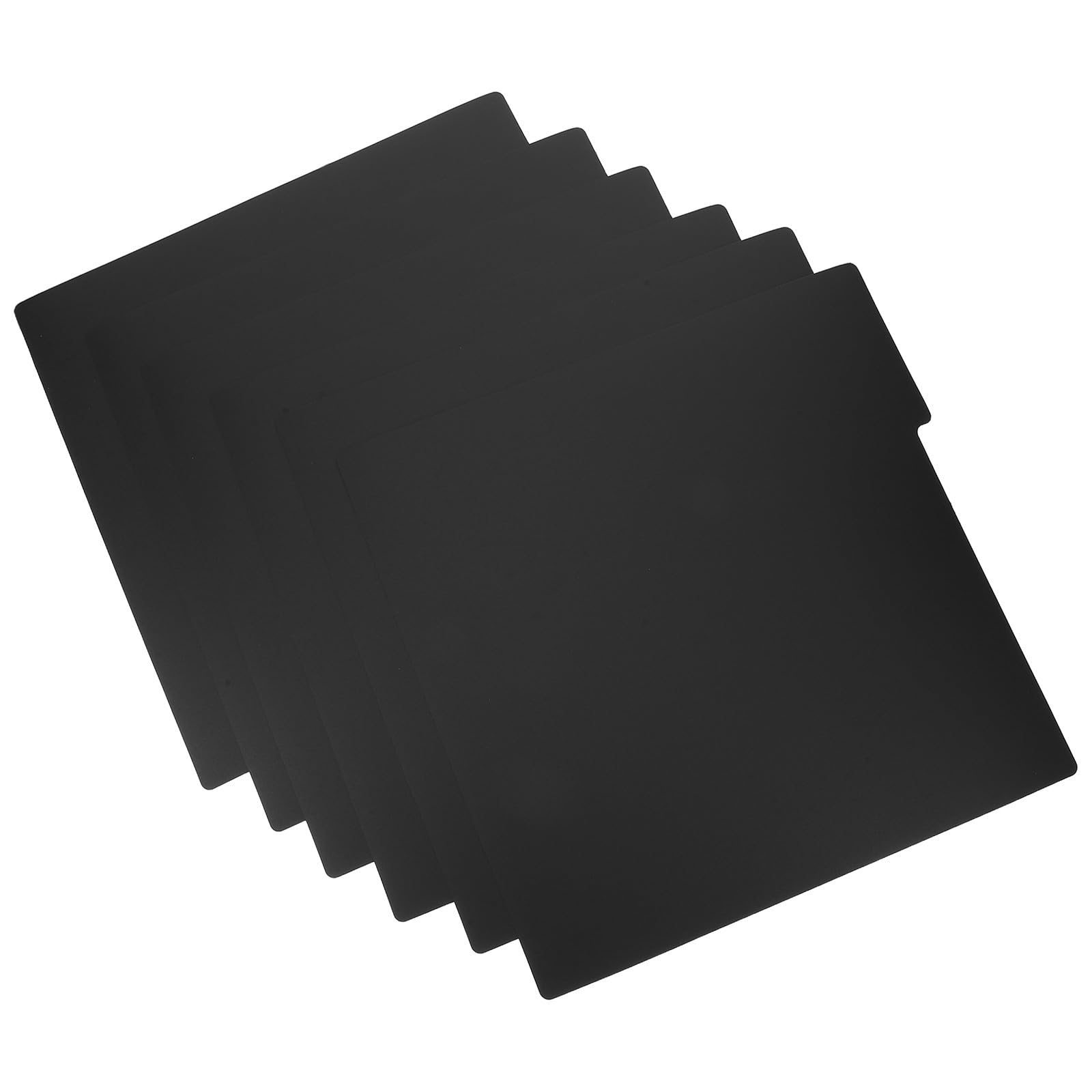 Separadores para discos de vinilo impermeables de 0,75mm EXCEART para organizar estantes 8