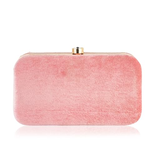 Image of RABIYA Clutch Purse for Women Formal Dressy Evening Clutches Handbags for Wedding Elegance Charm Premium Elegance Clutch Bag with Detachable Chain Handal | Gift for Women | Clutch for Women