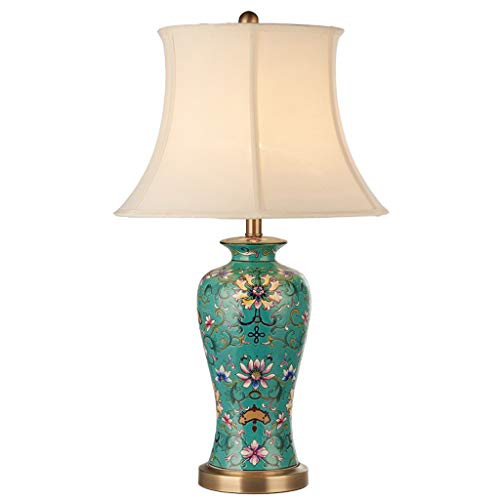 Lampe de table en céramique grande taille pour éclairer grand salon