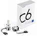 HiVehicle H7 Led Headlight Bulbs - 72W 7600LM Conversion Kits 6000K-Waterproof-Extremely Bright-Instant Start-C6 Led Bulb Replacement For Halogen,HID,2pcs Set