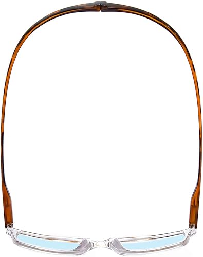 Miniatura 5 de Magz Gramercy - Gafas de lectura con luz azul + 1.75 cristal transparente/tortuga hombres/mujeres lector cuello colgante magnético conexión trasera
