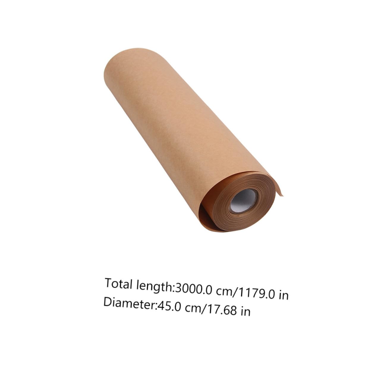 MAGICLULU Papier Résistant Marron 30 Mètres X 45 Cm Rouleau Kraft pour Toucher Confortable Emballage Cadeau et Artisanat Diy pour Décorations et Bouquets