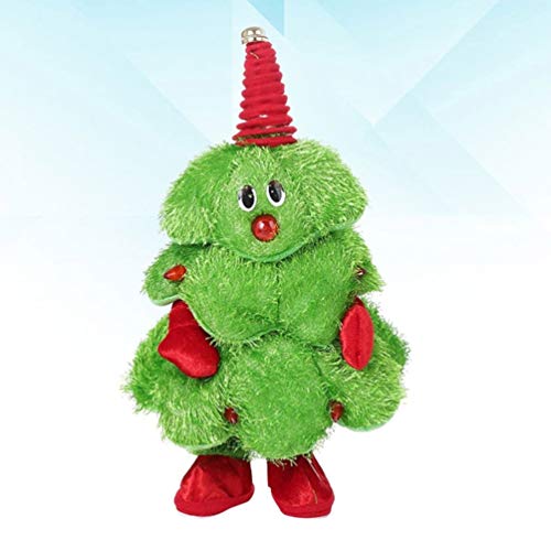 Brinquedo elétrico de árvore de Natal dançante com árvore de Natal da Pretyzoom, brinquedo de árvore
