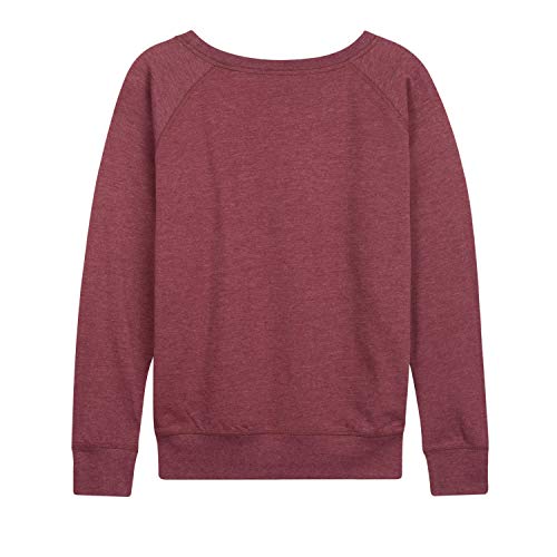 Disney Winnie the Pooh - Pooh Bear and Eeyore Sitting and Relaxing - Women's Lightweight French Terry Pullover2